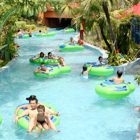 100-1000m Länge Wasserpark Faul Fluss für 1-2 Personen pro Floß