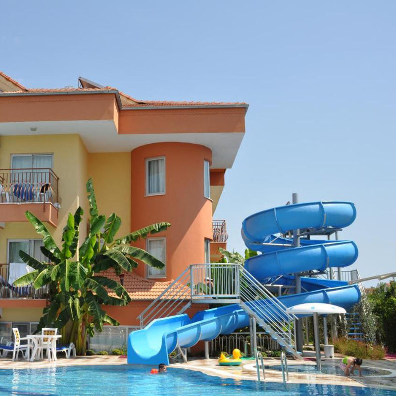 Hohe Beliebtheit Indoor Outdoor Hotel Pool Rutsche für 1-2 Personen