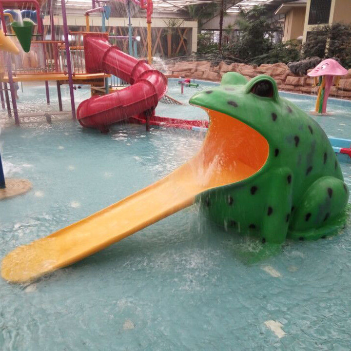 Vibrant Colors Interaktiver Splash Pad Wasserspray-Park für den Freien