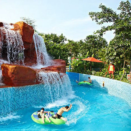 Slow Ice World Outdoor Lazy River Langsame Geschwindigkeit für 200 Personen Dauer 30 Minuten