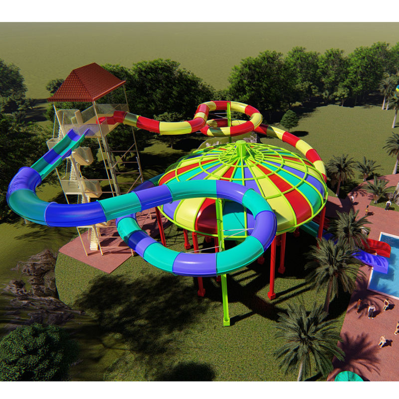 Verloren im Weltraum Bow Wasserrutsche mit Liste Big Tobogan Für Aquapark
