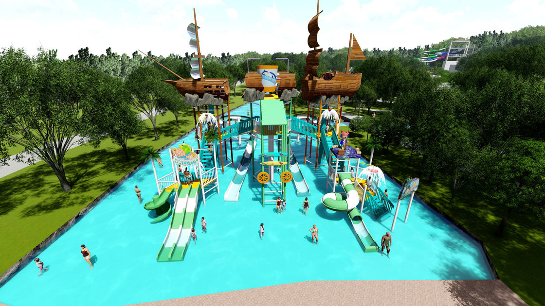 Erweiterte 3D-Aqua-Themenparklandschaft Software mit Kundenbewertungen von 5 USD / Quadratmeter