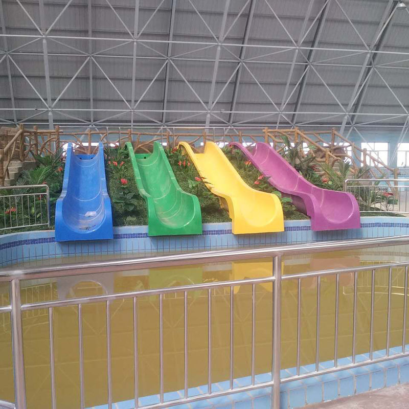 OEM ODM Indoor Outdoor Wasserrutsche Für Kinder Für Familie Splash Spaß Pool