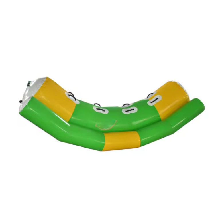 Custom Park Wassersport 4 Personen Fliegender Fisch aufblasbar Bananenboot Spaß aufblasbar Fliegender Fisch Bananenboot