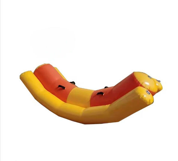 Custom Park Wassersport 4 Personen Fliegender Fisch aufblasbar Bananenboot Spaß aufblasbar Fliegender Fisch Bananenboot